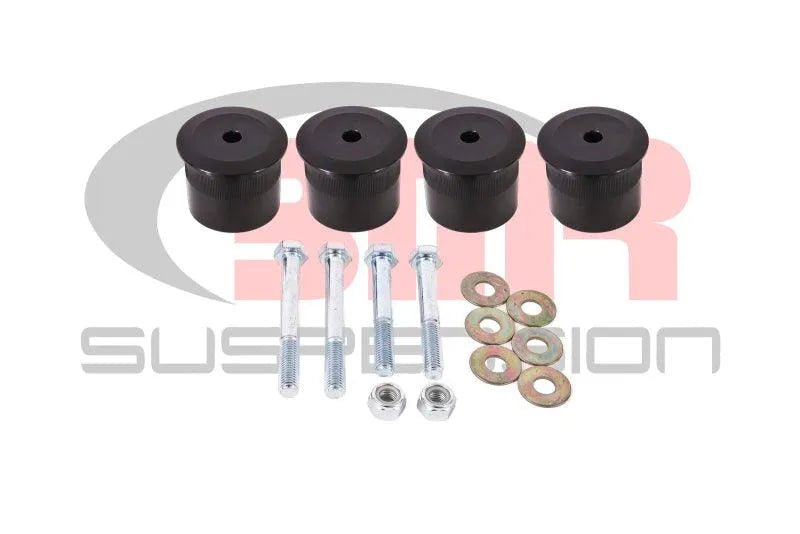 BMR 15-17 S550 Mustang Differential Bushing Kit (Aluminum) - Black - Corvette Realm