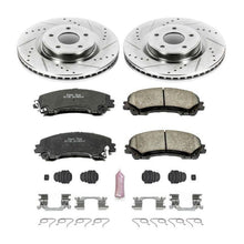 Load image into Gallery viewer, Power Stop 14-19 Infiniti Q50 Front Z23 Evolution Sport Brake Kit - Corvette Realm