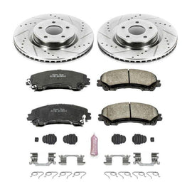 Power Stop 14-19 Infiniti Q50 Front Z23 Evolution Sport Brake Kit - Corvette Realm