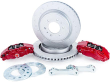 Load image into Gallery viewer, Alcon 10-14 &amp; 17-18 Raptor/09-17 F150 360x32 Rotors 4-Piston Red Rear Brake Kit w/o Elect Park Brake - Corvette Realm