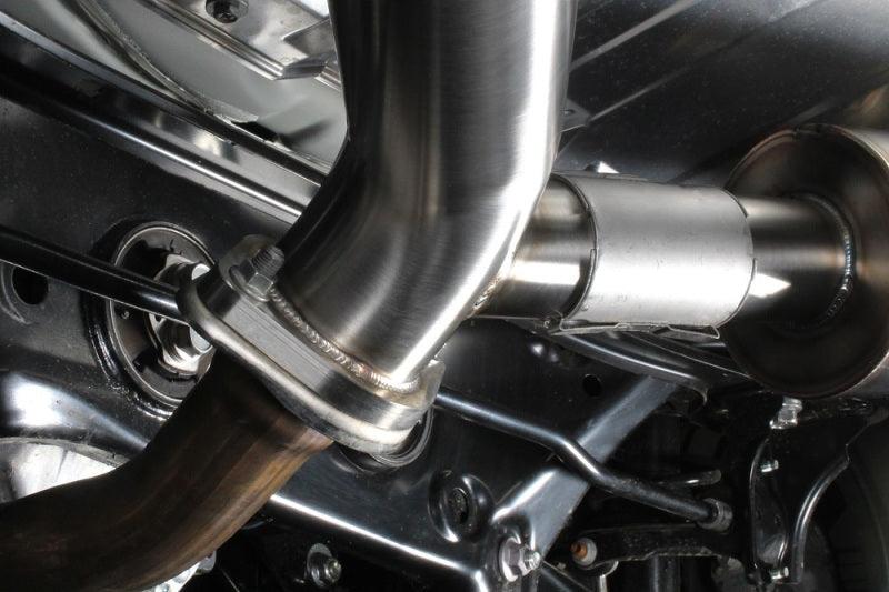 Perrin 2022 BRZ/GR86 Axle Back Exhaust SS (Single Side Exit w/Helmholtz Chamber) - Corvette Realm