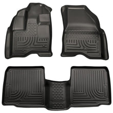 Load image into Gallery viewer, Husky Liners 10-13 Ford Taurus WeatherBeater Combo Black Floor Liners - Corvette Realm