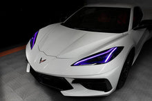 Load image into Gallery viewer, Oracle 20-21 Chevy Corvette C8 RGB+A Headlight DRL Upgrade Kit - ColorSHIFT w/ BC1 Controller - Corvette Realm
