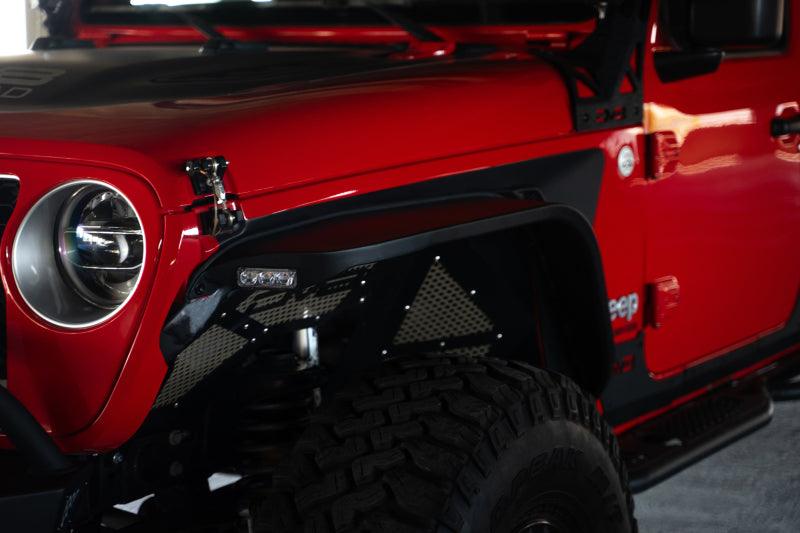 DV8 Offroad 20-23 Jeep Gladiator JT Slim Fender Flares - Corvette Realm