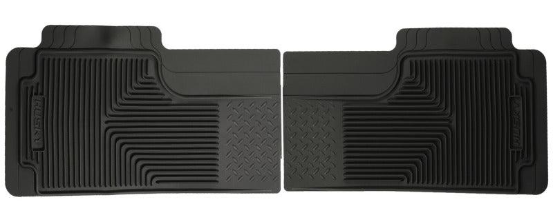 Husky Liners 80-12 Ford F-150/00-05 Ford Excursion Heavy Duty Black 2nd Row Floor Mats - Corvette Realm