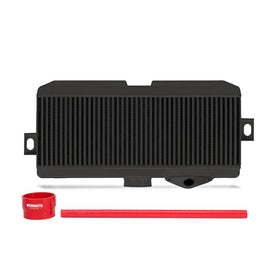 Mishimoto Subaru 08-15 WRX STi Top-Mount Intercooler Kit - Powder Coated Black & Red Hoses - Corvette Realm