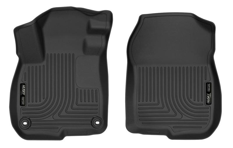 Husky Liners 17-18 Honda CRV Black Front Floor Liners - Corvette Realm