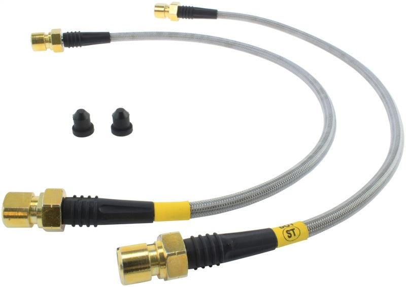 StopTech 02-17 Mercedes Benz G500/G55 AMG/G550 Stainless Steel Brake Line Kit - Front - Corvette Realm