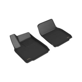 3D MAXpider 2022 Tesla Model X Kagu 1st Row Floormat - Black - Corvette Realm
