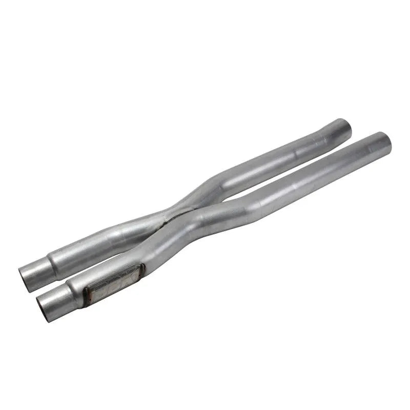 BBK 15-20 Ford Mustang GT 5.0L Resonator Delete X-Pipe (For Use w/Shorties Or Stock Manifolds) - Corvette Realm