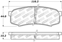 Load image into Gallery viewer, StopTech Performance 96-09 Lexus GX 470/LX 450/LX 470/LX 570 Rear Brake Pads - Corvette Realm