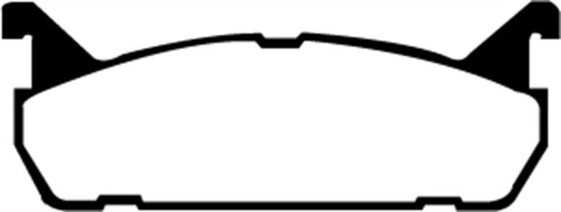 EBC 91-96 Ford Escort 1.8 Greenstuff Rear Brake Pads - Corvette Realm