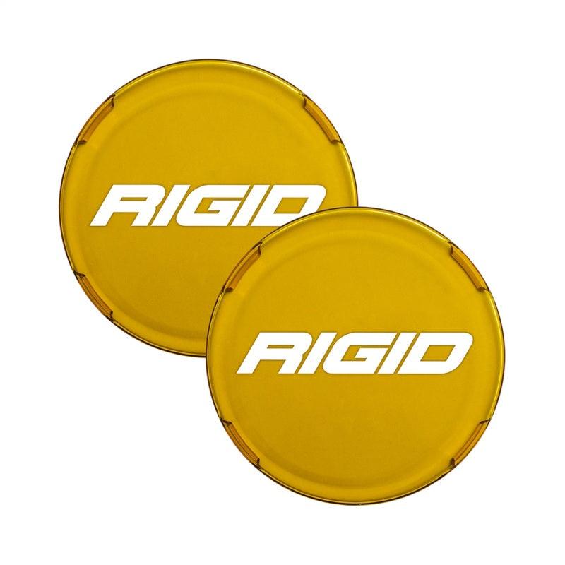 Rigid Industries 360-Series 4in Light Covers - Yellow (Pair) - Corvette Realm