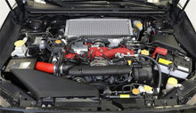 Load image into Gallery viewer, AEM 2018 Subaru WRX STI 2.5L H4 F/I Cold Air Intake System - Wrinkle Red - Corvette Realm