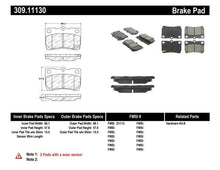 Load image into Gallery viewer, StopTech Performance 06 Lexus GS300/430 / 07-08 GS350 / 06-08 IS250/350 Rear Brake Pads - Corvette Realm