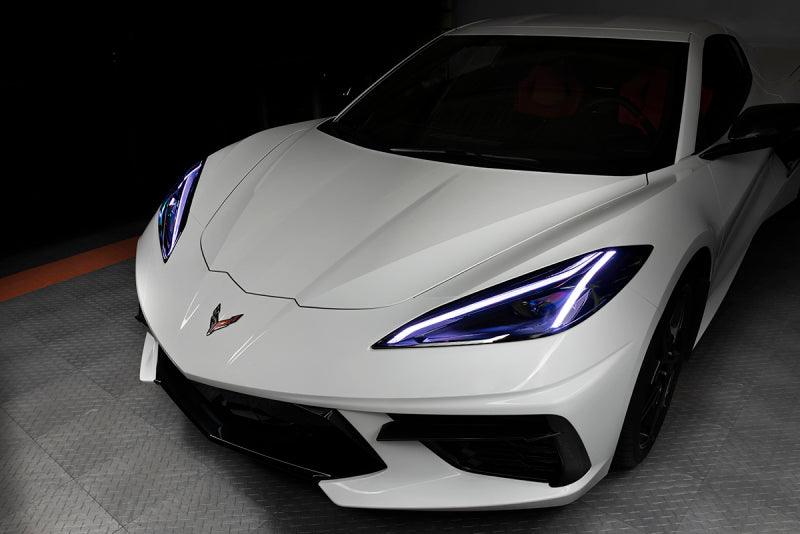 Oracle 20-21 Chevy Corvette C8 RGB+A Headlight DRL Upgrade Kit - ColorSHIFT w/ BC1 Controller - Corvette Realm