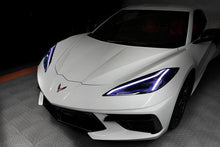 Load image into Gallery viewer, Oracle 20-21 Chevy Corvette C8 RGB+A Headlight DRL Upgrade Kit - ColorSHIFT w/ BC1 Controller - Corvette Realm