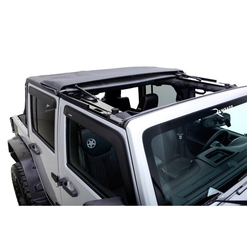 Rampage 2007-2018 Jeep Wrangler(JK) Trailview Fastback - Black Diamond (2 Door)