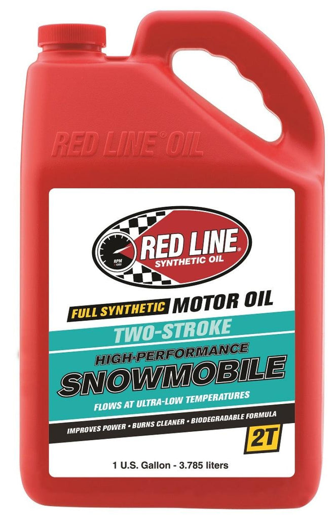 Red Line Two-Cycle Snowmobile Oil - Gallon - Corvette Realm