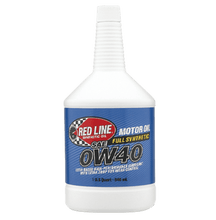 Load image into Gallery viewer, Red Line 0W40 Motor Oil - Quart - Corvette Realm
