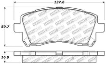 Load image into Gallery viewer, StopTech Performance 02-03 WRX Front Brake Pads - Corvette Realm