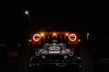 Load image into Gallery viewer, DV8 Offroad 2018+ Jeep JL Grill Amber Marker Lights - Corvette Realm