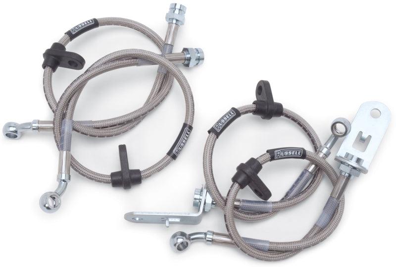 Russell Performance 96-00 Honda Civic LX/ EX (with large front rotor) Brake Line Kit - Corvette Realm