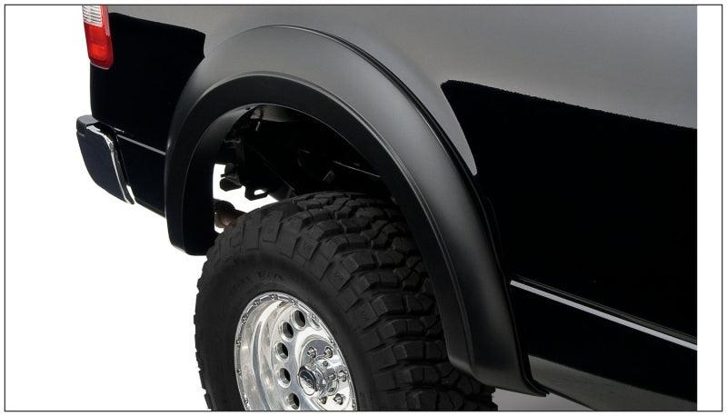 Bushwacker 04-08 Ford F-150 Styleside Extend-A-Fender Style Flares 2pc 66.0/78.0/96.0in Bed - Black - Corvette Realm