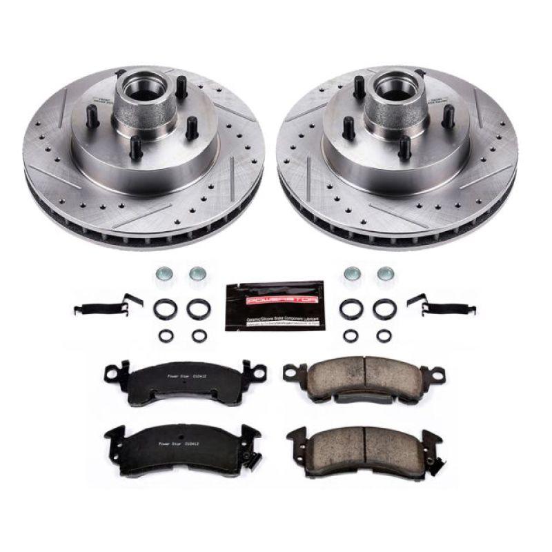Power Stop 71-73 Buick Centurion Front Z23 Evolution Sport Brake Kit - Corvette Realm