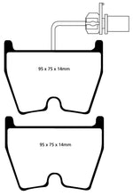 Load image into Gallery viewer, EBC 06-09 Audi RS4 4.2 (Cast Iron Rotors) Bluestuff Front Brake Pads - Corvette Realm