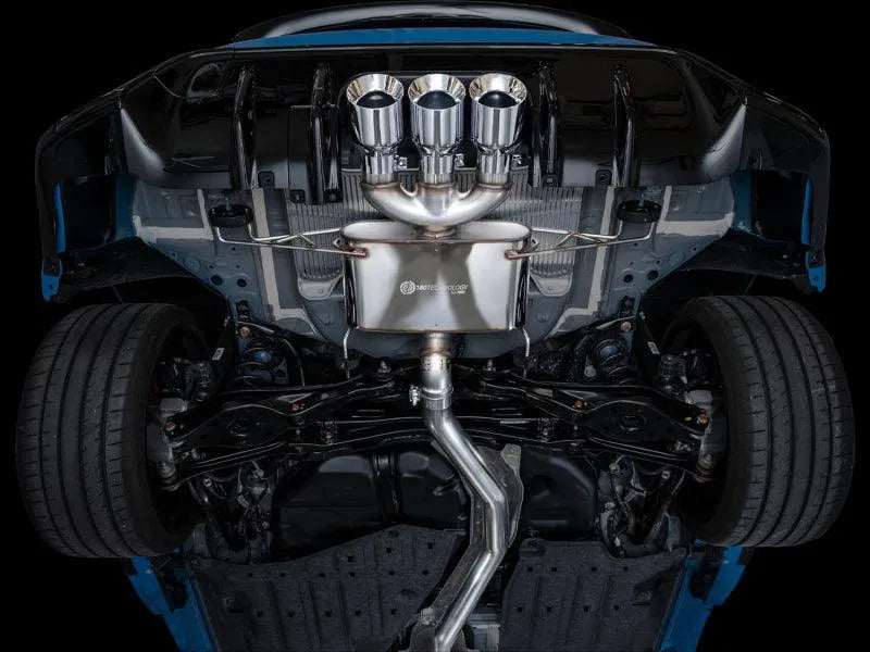 AWE Tuning 2023 Honda Civic Type R FL5 Touring Edition Exhaust w/ Triple Chrome Silver Tips - Corvette Realm