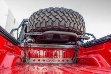 Load image into Gallery viewer, DV8 Offroad 2019+ Jeep Gladiator In-Bed Adjustable Tire Carrier - Corvette Realm