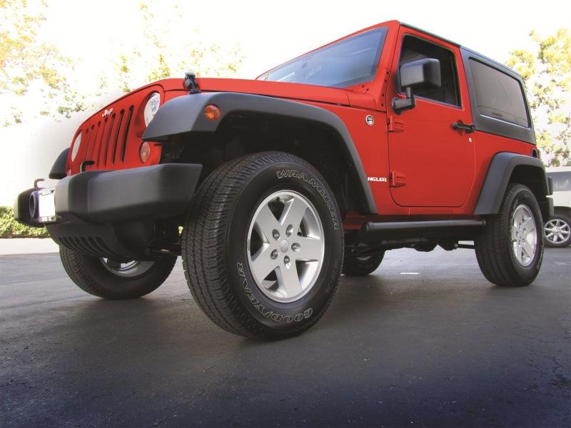 AMP Research 2007-2017 Jeep Wrangler JK 2 Door PowerStep - Black - Corvette Realm