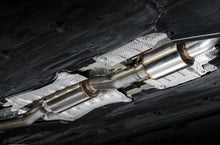 Load image into Gallery viewer, AWE Tuning 2017+ Honda Civic Type R Touring Edition Exhaust w/Front &amp; Mid Pipe - Diamond Blk Tips - Corvette Realm