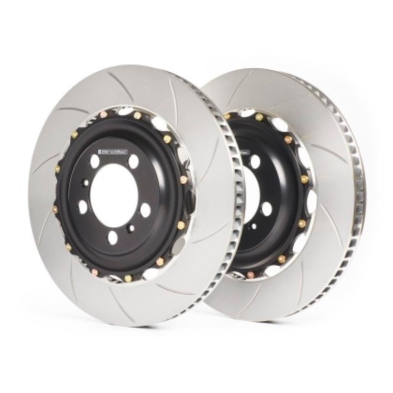 GiroDisc 01-06 BMW M3 (E46 w/345mm Front Rotor) Slotted Front Rotors - Corvette Realm