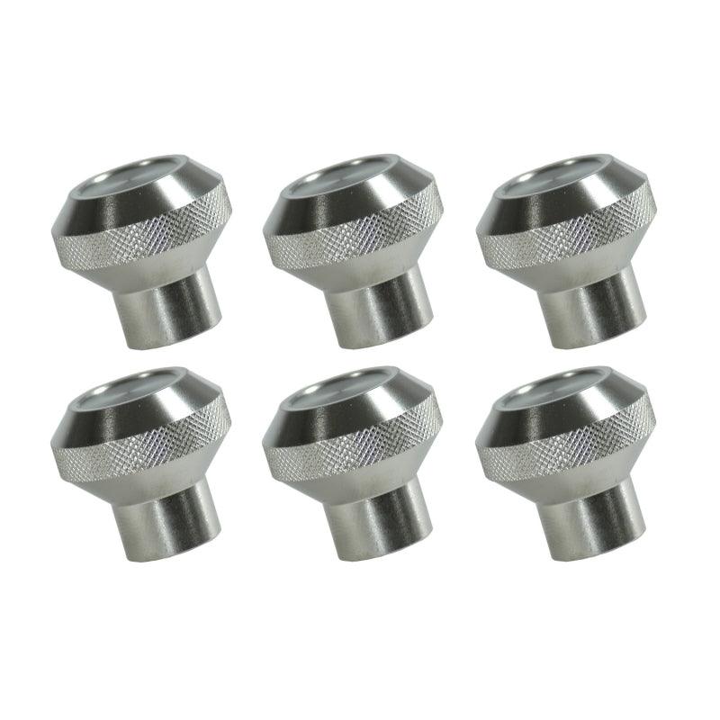 Rugged Ridge Billet Alum Dash Knob Set Alum 76-86 Jeep CJ - Corvette Realm