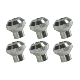 Rugged Ridge Billet Alum Dash Knob Set Alum 76-86 Jeep CJ - Corvette Realm