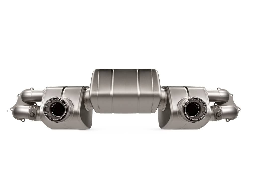Akrapovic 2020+ Porsche Cayman GT4 (718) Slip-On Line (Option 2) w/Titanium Tips