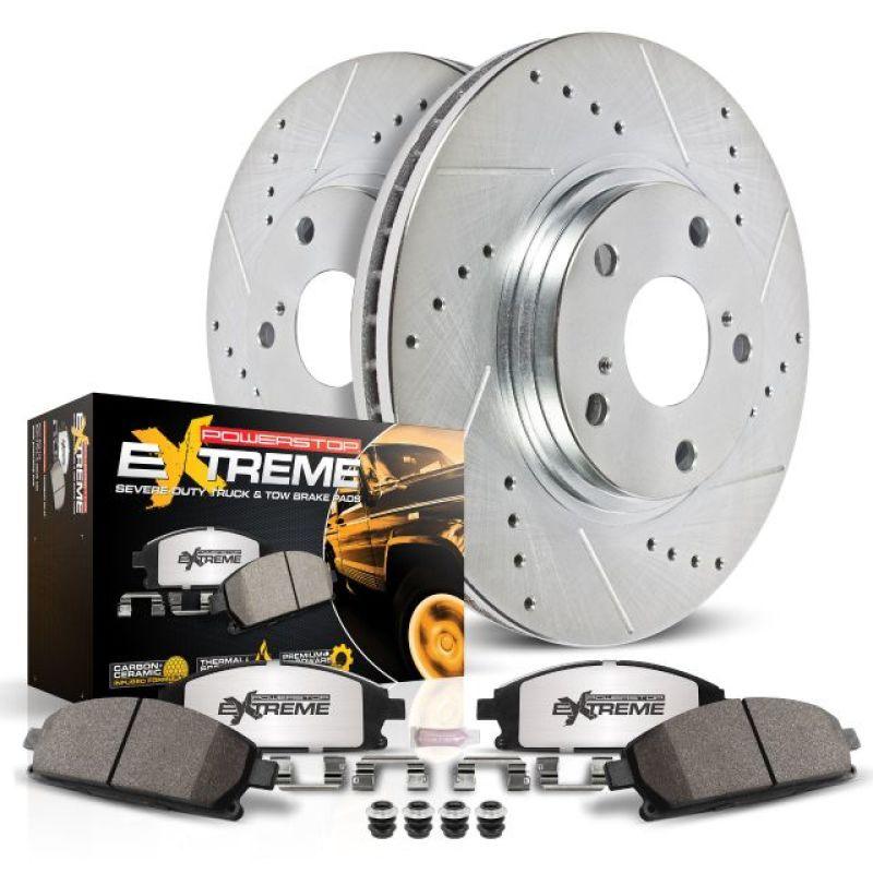 Power Stop 95-02 Toyota 4Runner Front Z36 Truck & Tow Brake Kit - Corvette Realm