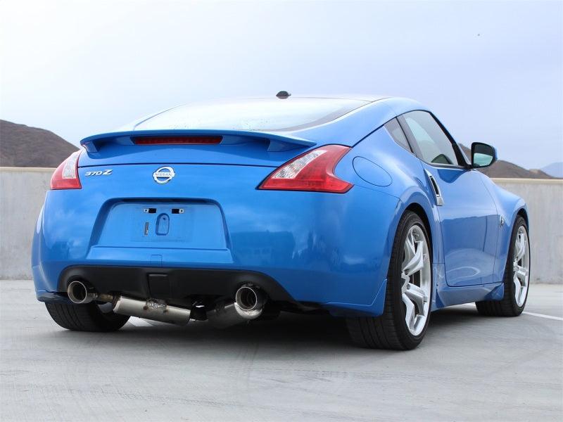 aFe Takeda 2.5inch SS Exhaust Cat-Back 09-13 Nissan 370Z V6 3.7L Polished Tips - Corvette Realm