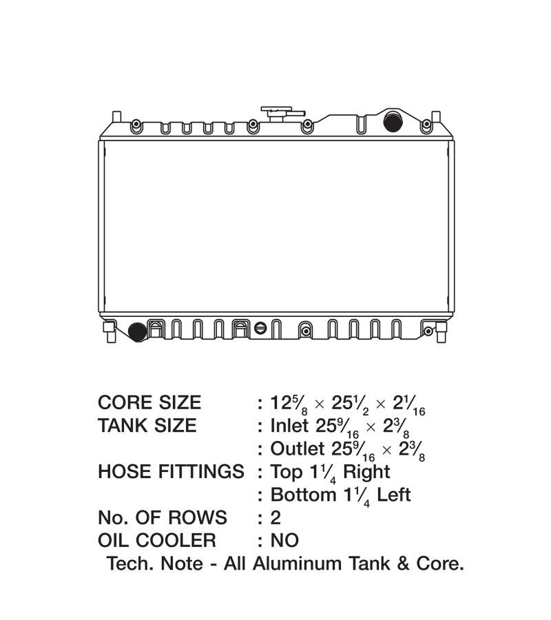 CSF 98-05 Mazda Miata Radiator - Corvette Realm