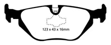 Load image into Gallery viewer, EBC 96-98 BMW Z3 1.9 Redstuff Rear Brake Pads - Corvette Realm