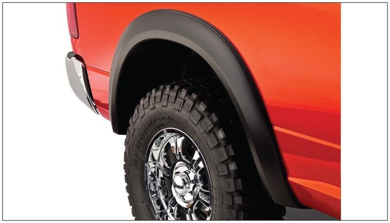 Bushwacker 02-08 Dodge Ram 1500 Fleetside Extend-A-Fender Style Flares 4pc 78.0/96.0in Bed - Black - Corvette Realm