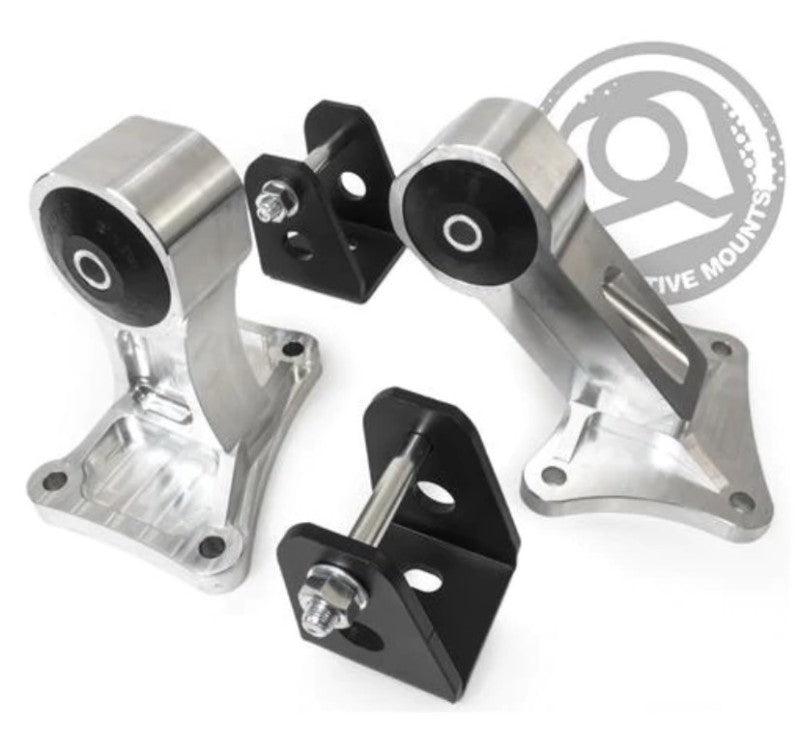 Innovative 00-09 Honda S2000 F-Series Silver Aluminum Mounts 75A Bushings (NoTrans Mount) - Corvette Realm