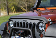 Load image into Gallery viewer, Rugged Ridge Bug Deflector Matte Black 07-18 Jeep Wrangler - Corvette Realm