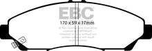 Load image into Gallery viewer, EBC 07-13 Acura MDX 3.7 Yellowstuff Front Brake Pads - Corvette Realm
