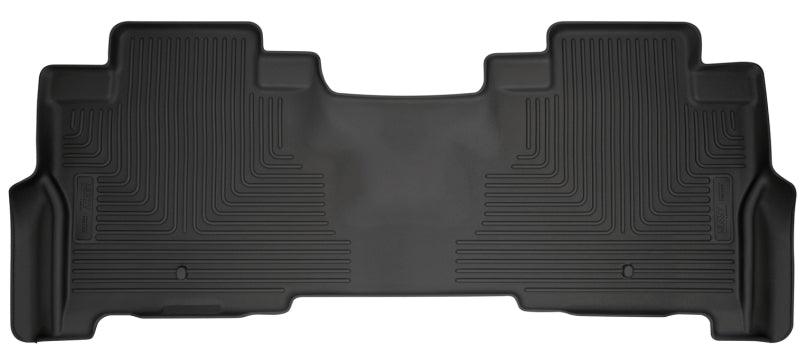 Husky Liners 18-22 Ford Expedition WeatherBeater Second Row Black Floor Liners - Corvette Realm