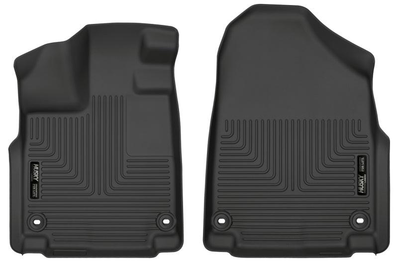 Husky Liners 18-23 Honda Odyssey WeatherBeater Black Front Floor Liners - Corvette Realm