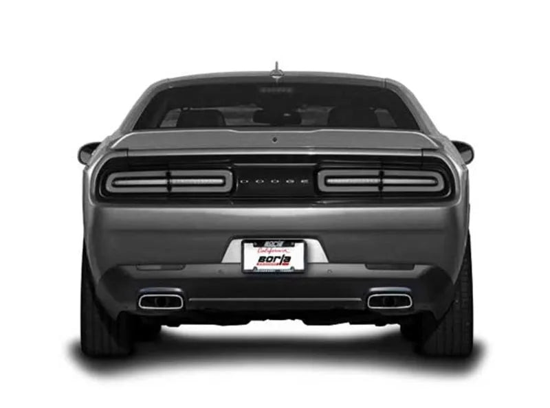 Borla 15-23 Dodge Challenger R/T 5.7L Dual Rectangle Angle Cut Dual Split Rear Exit S-Type Exhaust
