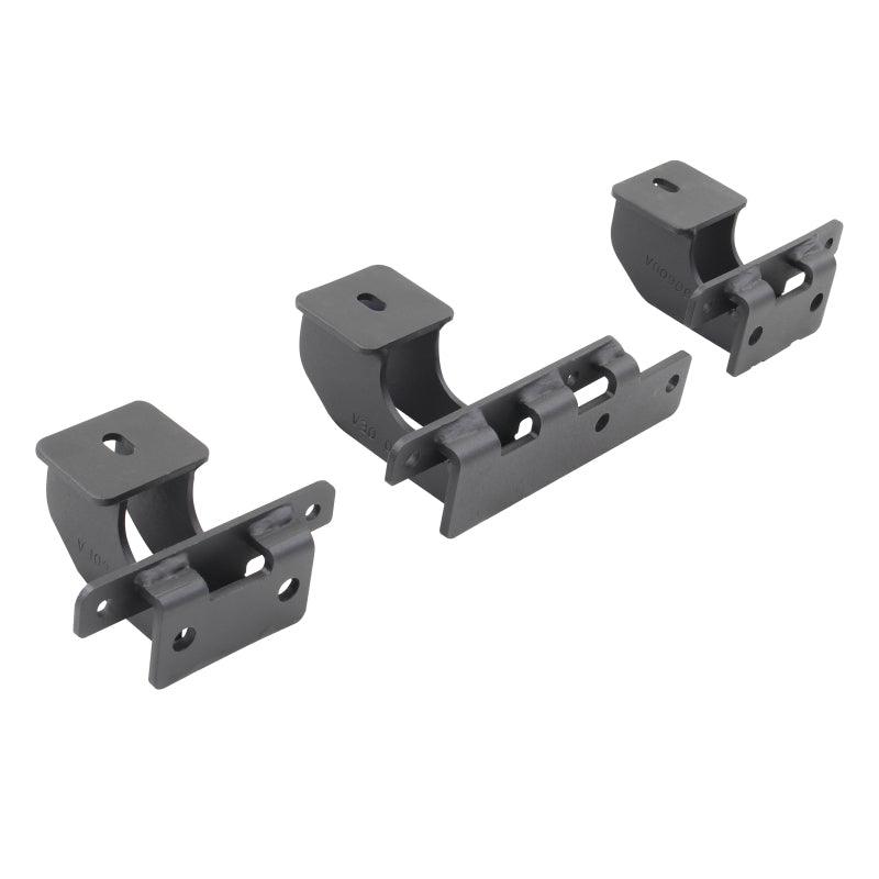 Go Rhino 18-20 Jeep Wrangler JLU Brackets for Dominator Extreme SideSteps - Corvette Realm